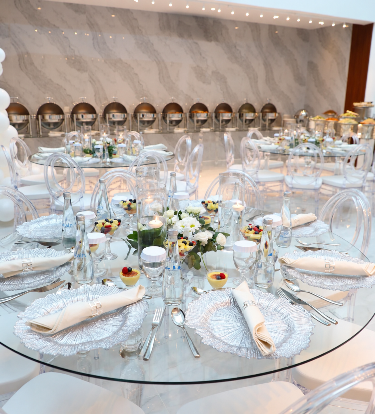 Sharing Catering elegant event setup in Abu Dhabi